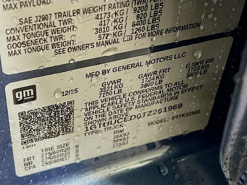 2026 GMC Sierra 1500 Elevation