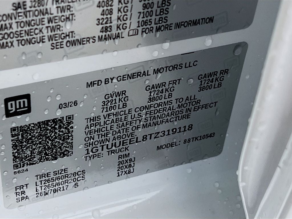 2026 GMC Sierra 1500 AT4