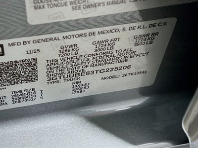 2026 GMC Sierra 1500 SLE