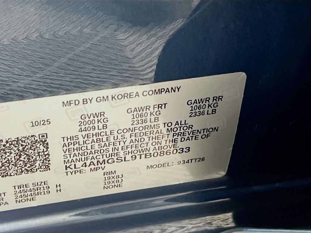 2026 Buick Encore GX Avenir