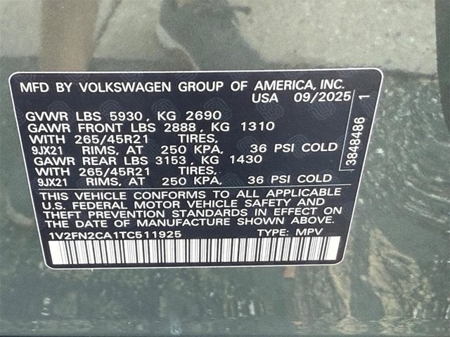 2026 Volkswagen Atlas 2.0T SEL Premium R-Line
