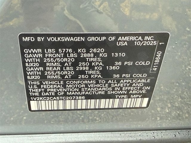 2026 Volkswagen Atlas Cross Sport 2.0T SE w/Technology