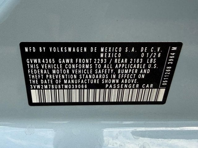 2026 Volkswagen Jetta GLI Autobahn