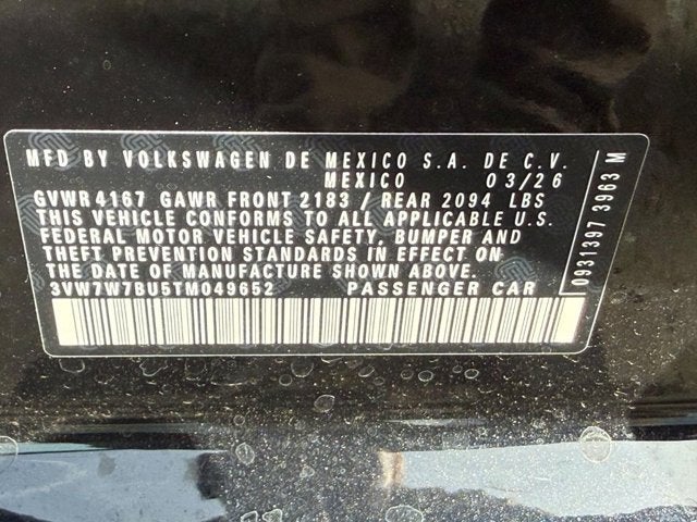 2026 Volkswagen Jetta SE