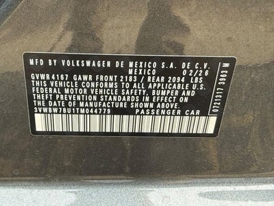 2026 Volkswagen Jetta Sport