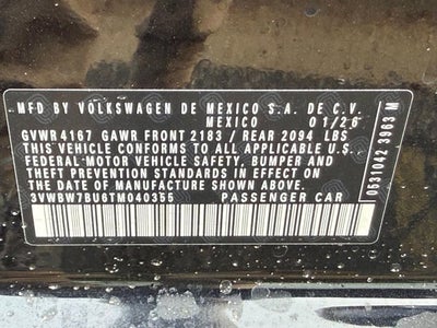 2026 Volkswagen Jetta Sport