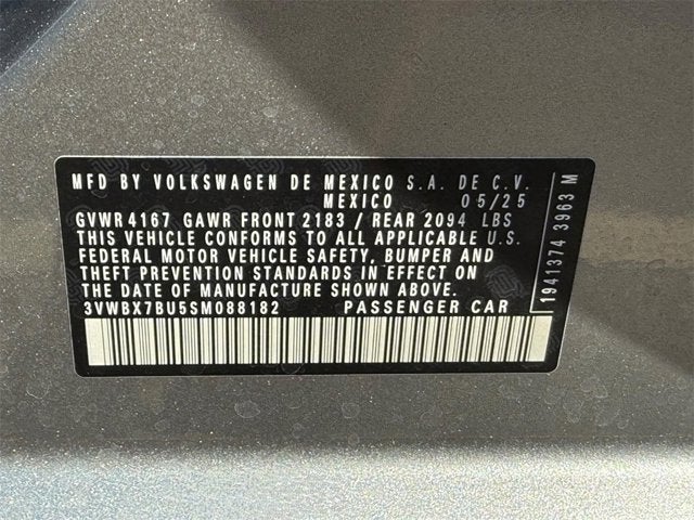 2025 Volkswagen Jetta Sport