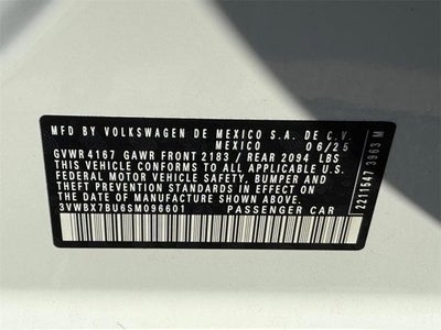 2025 Volkswagen Jetta Sport