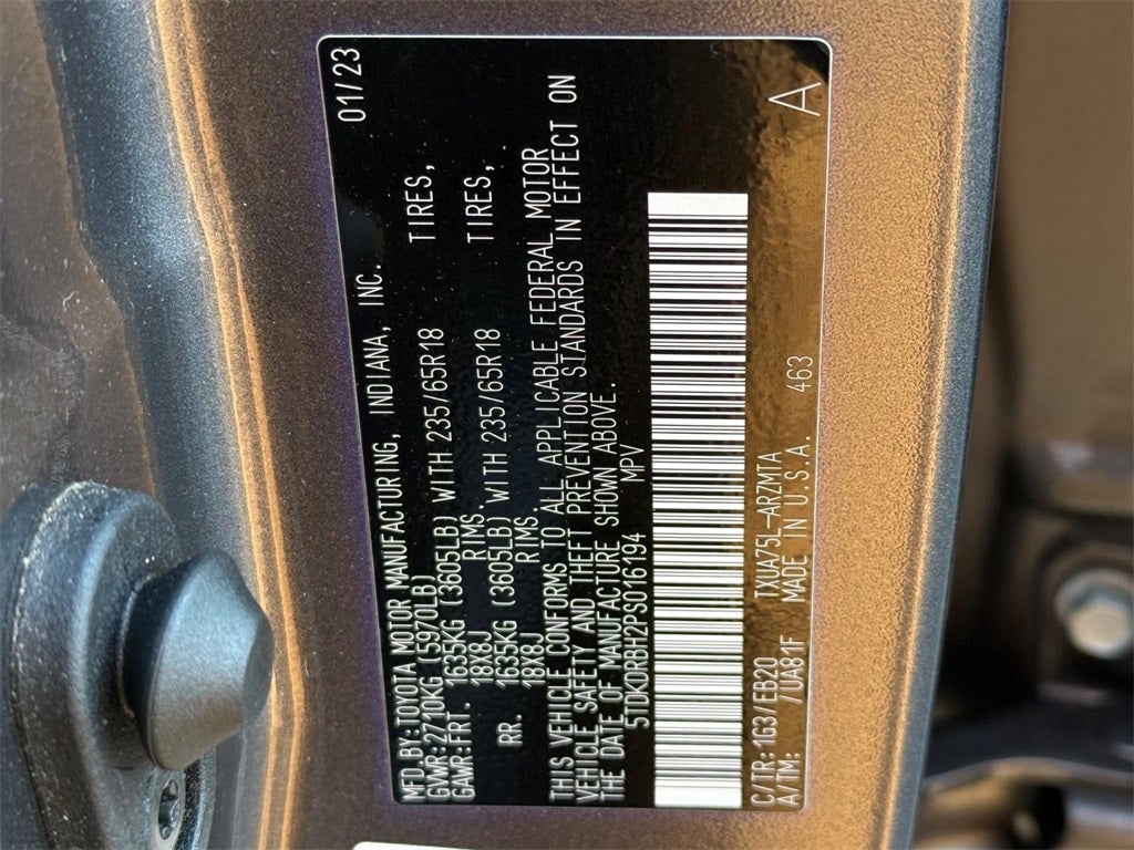 2023 Toyota Highlander XLE