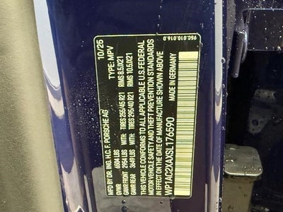 2025 Porsche Macan Electric Turbo