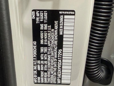 2025 Porsche Cayenne E-Hybrid Base