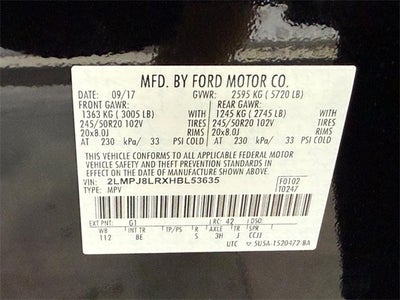 2017 Lincoln MKX Reserve