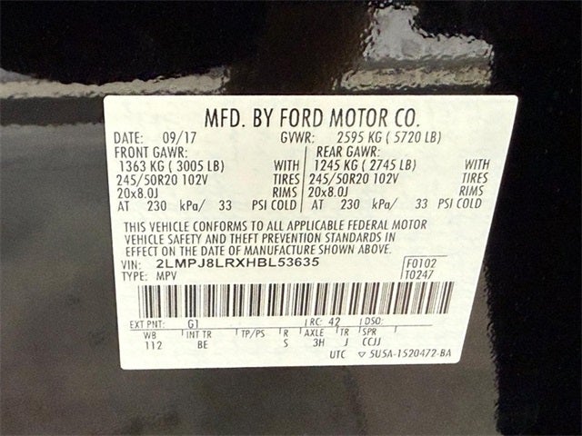 2017 Lincoln MKX Reserve