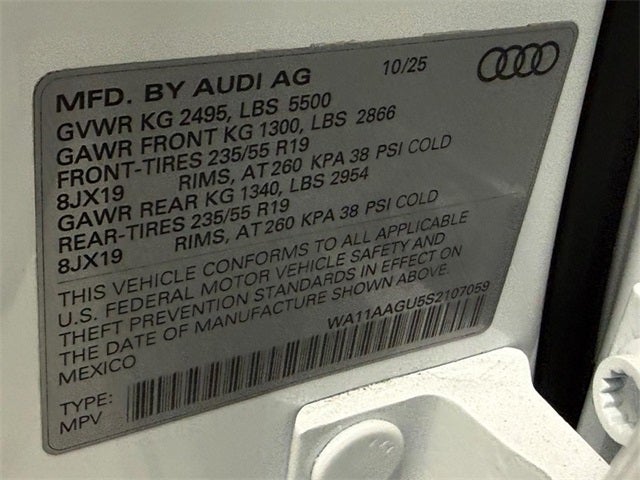 2025 Audi All-new Q5 2.0T Premium quattro