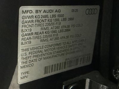 2025 Audi Q5 2.0T Premium Plus quattro