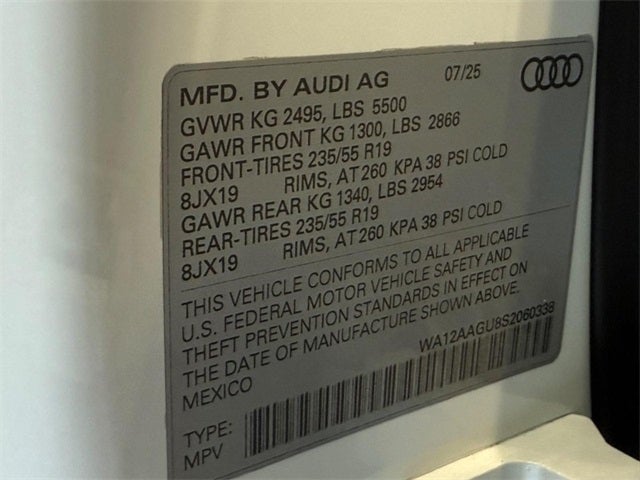 2025 Audi All-new Q5 2.0T Premium Plus quattro