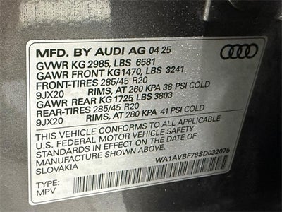 2025 Audi Q7 55 Premium quattro