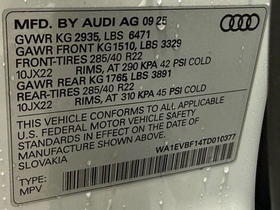 2026 Audi Q8 55 Premium Plus quattro