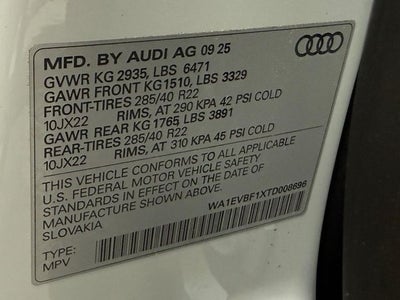 2026 Audi Q8 quattro