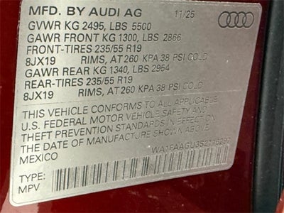 2025 Audi All-new Q5 2.0T Prestige quattro