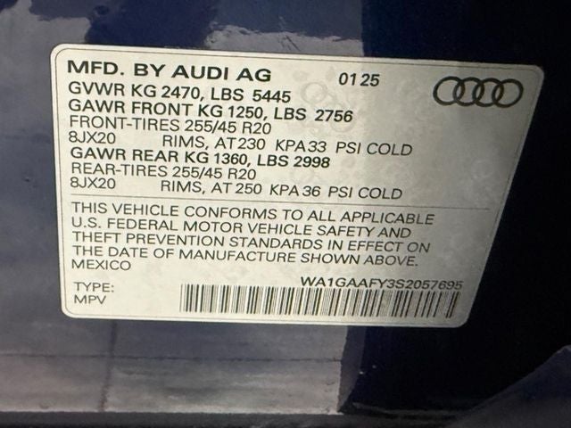 2025 Audi Q5 quattro