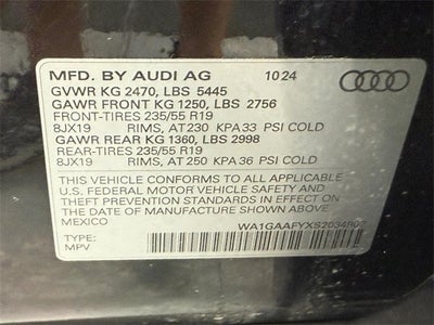 2025 Audi Q5 45 S line Premium quattro