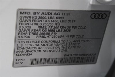2024 Audi Q7 45 Premium Plus quattro