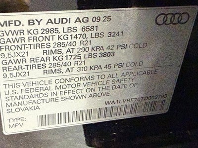 2026 Audi Q7 55 Premium Plus quattro