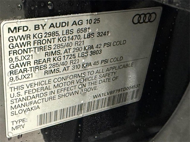 2026 Audi Q7 55 Premium Plus quattro