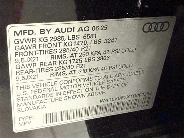 2026 Audi Q7 55 Premium Plus quattro