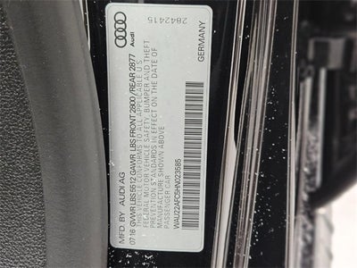 2017 Audi A7 3.0T Prestige quattro