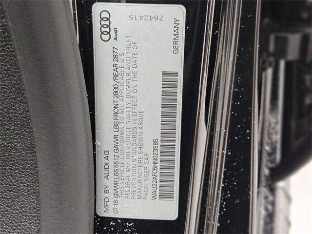 2017 Audi A7 3.0T Prestige quattro