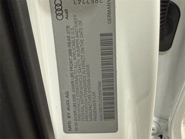 2025 Audi All-new A5 2.0T Premium Plus quattro