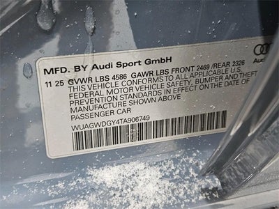 2026 Audi RS 3 2.5T quattro