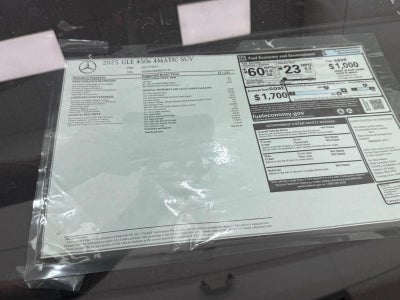 2025 Mercedes-Benz GLE GLE 450e 4MATIC®