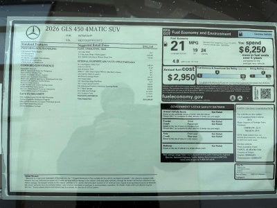 2026 Mercedes-Benz GLS GLS 450 4MATIC®