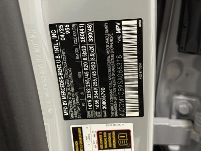 2025 Mercedes-Benz EQE 350 SUV 4MATIC®