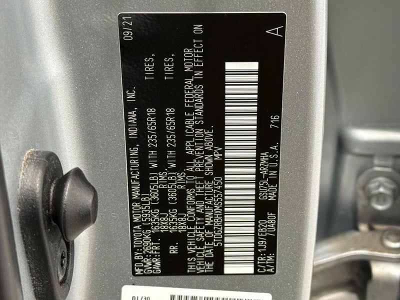 2021 Toyota Highlander XLE