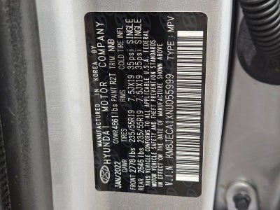 2022 Hyundai Tucson Hybrid Limited