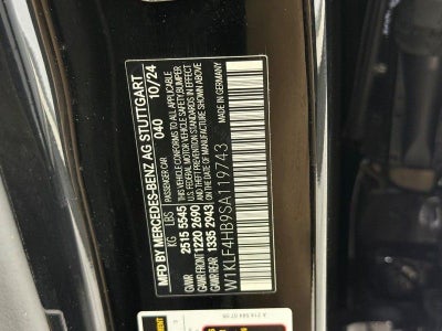 2025 Mercedes-Benz E-Class E 350 4MATIC®