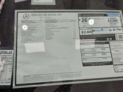 2026 Mercedes-Benz GLC GLC 300 4MATIC®