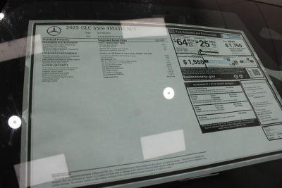 2025 Mercedes-Benz GLC GLC 350e 4MATIC®