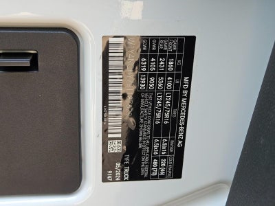 2024 Mercedes-Benz Sprinter 2500 Cargo 170 WB High Roof