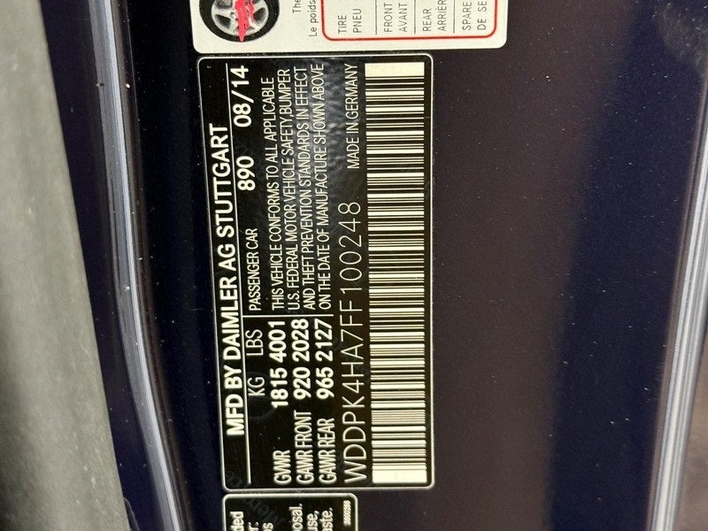 2015 Mercedes-Benz SLK SLK 250 Premium