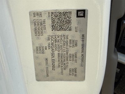 2020 Chevrolet Express 2500 Work Van Cargo