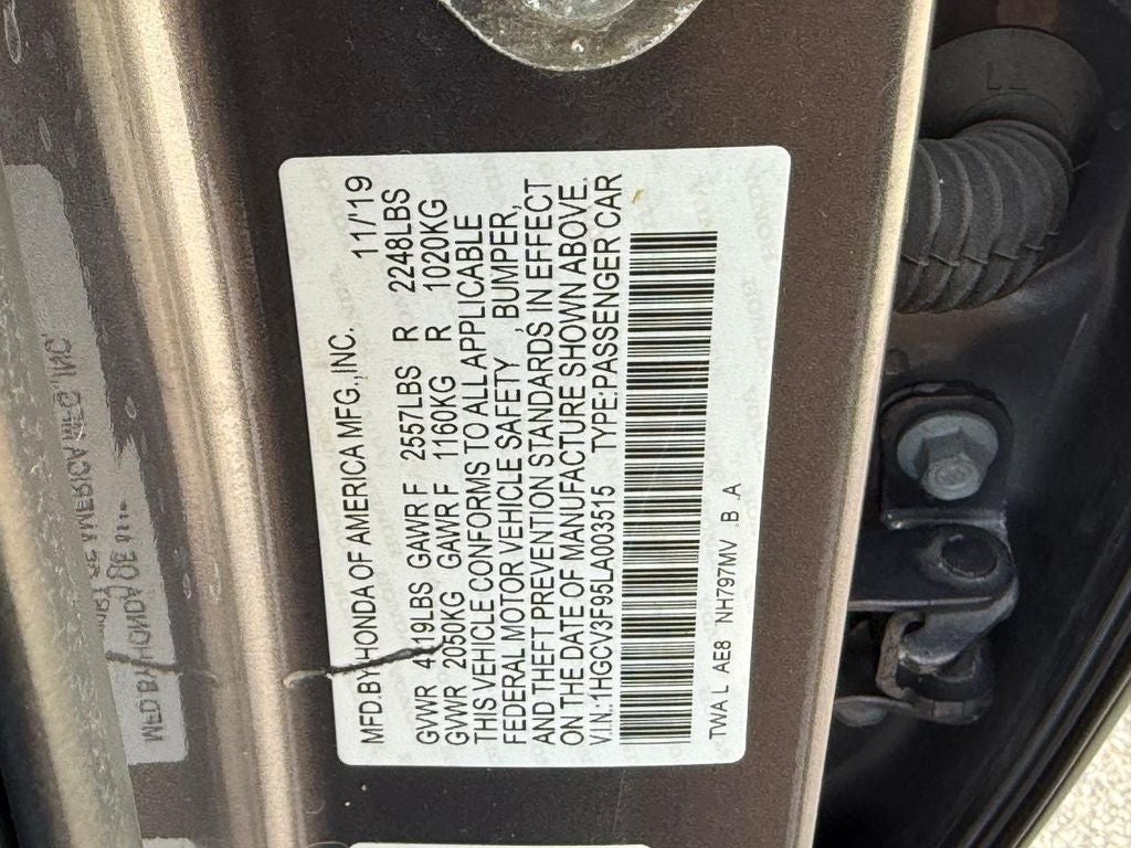 2020 Honda Accord Hybrid Touring