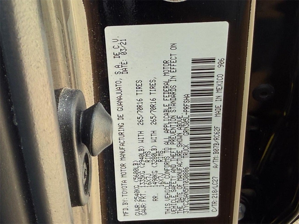 2021 Toyota Tacoma V6