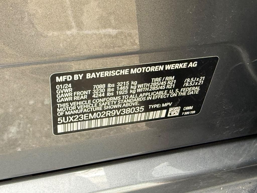 2024 BMW X7 xDrive40i