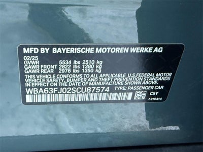 2025 BMW 5 Series 540i xDrive