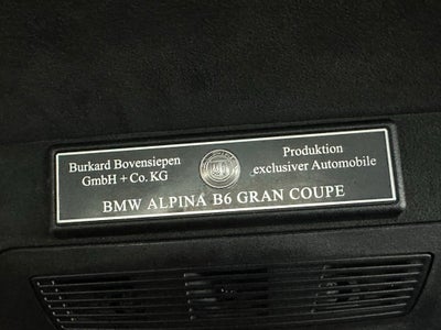 2016 BMW 6 Series ALPINA B6 Gran Coupe
